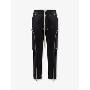 Rick Owens Men Bauhaus Cargo Certified Cotton Trousers